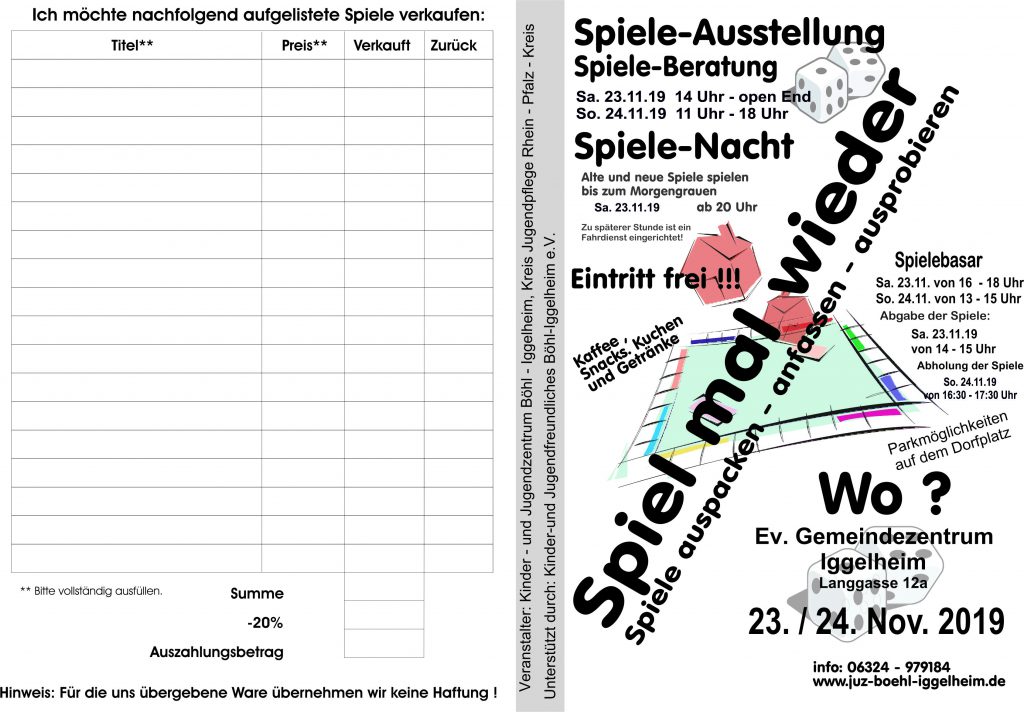 Spieleaustellung 2019